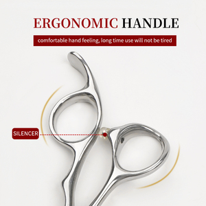 7.5 Inch Chuyên Nghiệp Cắt Tóc Kéo Bạc Tóc Cắt Shears Willow Hình Dạng Tóc Kéo Salon Làm Tóc Kéo - Product Image 3