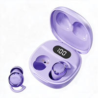 Écouteurs intra-auriculaires X62 Pro Mini pour le sommeil, design invisible pour dormir sur le côté, indicateur de batterie LED, étanchéité IPX3, réduction du bruit