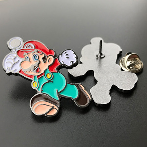 Hot Bán Hình Dạng Phim Hoạt Hình Tùy Chỉnh Kim Loại Men Pin Huy Hiệu Lion Club Huy Hiệu - Product Image 3