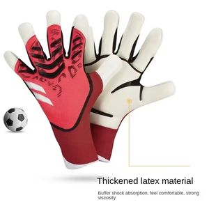 <span class=keywords><strong>Guanti</strong></span> da Portiere da Calcio Nuovi di Grande Successo in Pelle con Dorso Rovescio e Dita Half Pipe, Traspiranti e Resistenti all'Usura - Product Image 4