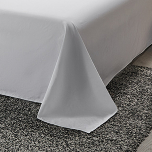 <span class=keywords><strong>2025</strong></span> mới đơn trắng khách sạn tấm ga trải giường 120g Mài trang bị & tấm phẳng - Product Image 4