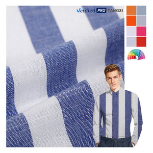 Chinese Fabriek Groothandel Biologisch Bedrukt Geweven Linnen/Katoenen Stof Voor Jurken Shirts-Aangepaste Fabriek Directe Verkoop Voor Dames Mannen - Product Image 5