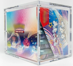 Boîte en acrylique transparente résistante aux UV pour mini boîte en étain Pokémoned, boîte de présentation en acrylique pour mini boîte en étain Pokémoned Celebrations - Product Image 1