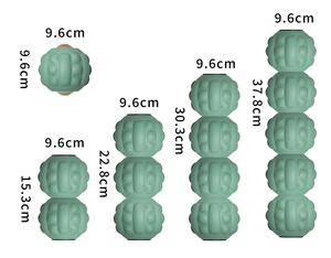 OEM bán buôn phân hủy sinh học <span class=keywords><strong>Eva</strong></span> bọt con lăn cho Yoga và massage tùy chỉnh mô sâu mật độ cao Chân Trọng lượng thiết kế - Product Image 5