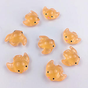 Miniature de poisson diable lumineux en résine, modèle d'animal marin, accessoires décoratifs pour micro-paysage et aquarium - Product Image 4