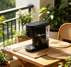 Machine à café expresso multi-capsules Anbolife 19 bars, 1450W, réservoir de 0,6L, compatible avec les capsules Nespresso, <span class=keywords><strong>Dolce</strong></span> <span class=keywords><strong>Gusto</strong></span>, K-Cup et les dosettes de café en poudre. - Product Image 1