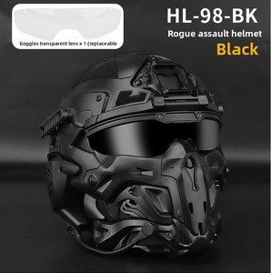 Masque de protection intégral CS réaliste avec fentes, <span class=keywords><strong>casque</strong></span> personnalisé, <span class=keywords><strong>casque</strong></span> audio intégré, accessoires de cinéma et de télévision - Product Image 4