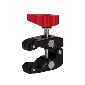Support de moniteur en alliage d'aluminium avec pince griffe de crabe, durable, multifonctionnel, fixation filetée pour trépied - Product Image 1