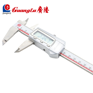 Guanglu <span class=keywords><strong>3V</strong></span> 0-300mm thép không gỉ kỹ thuật số Vernier Caliper 0.1mm Độ phân giải +/-0.01mm Độ chính xác dập tắt thép 1 năm bảo hành - Product Image 3