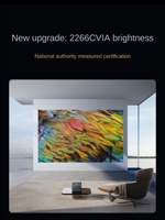 Fengmi. Projecteur laser X5 Pro 4K avec système d'exploitation Android, pour cinéma maison et utilisation murale dans la chambre