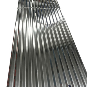 แผ่นหลังคาเหล็กชุบสังกะสีแบบลูกฟูกเคลือบสังกะสี GI พื้นผิวแบบปกติ - Product Image 3