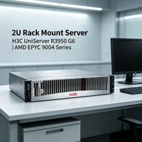 Serveur de stockage haute densité avec processeur AMD EPYC, fonction réseau multi-hôtes, serveur en rack 2U R3950 G7
