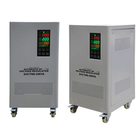 Svc/Tnd 10kva 15kva 20kva 30KVA 40KVA 50KVA Régulateur automatique de tension monophasé AC Stabilisateurs AVR 140-250V 90-260V 220v