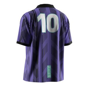 Maillot de football polo à col en V pour équipe, avec tissu anti-humidité, séchage rapide et logos personnalisés pour un usage décontracté - Product Image 6