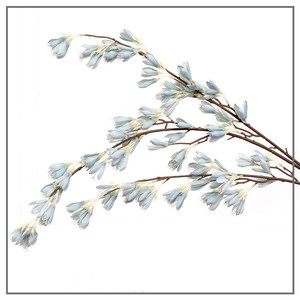 Décoration de mariage sur le thème de la mer bleue G526, <span class=keywords><strong>fleurs</strong></span> <span class=keywords><strong>artificielles</strong></span> en soie pour chemin de table, arche, centre de table - Product Image 3