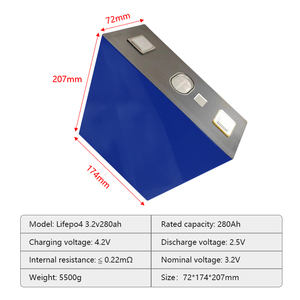 3,2 В 280ah, призматический элемент батареи Lifepo4, 3,2 В, 86ah, 100ah, 202ah, 200ah, 2302ah, 302ah, 310ah, литий-ионная солнечная энергетическая система - Product Image 3