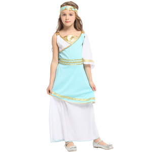<span class=keywords><strong>Niñas</strong></span> Halloween maquillaje bola fiesta jazmín disfraces niños carnaval fiesta <span class=keywords><strong>Aladdin</strong></span> árabe princesa rendimiento desgaste disfraces - Product Image 4