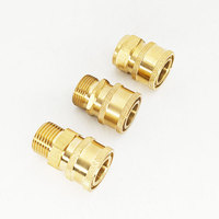 Connecteur rapide haute pression 3/8 M22/M18/M14 14*1.5 pour pistolet à eau de nettoyage de voiture