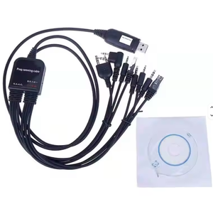 Cable de Programación 8 en 1 para Radios Vertex <span class=keywords><strong>Kenwood</strong></span> Hytera <span class=keywords><strong>Walkie</strong></span> uv5r Uv9r Gp328 Apx Xirp Pd680 Ft-16 - Product Image 5