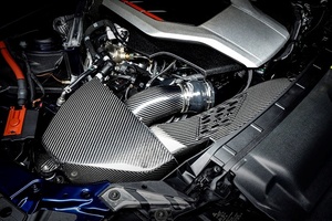 Система воздухозаборника из углеродного волокна для двигателя AUDI S4 S5 B9 3,0 T GTR - Product Image 4