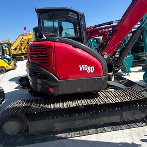Miniexcavadora Yanmar ViO80 Usada de 8 Toneladas, Original de Japón, Excavadora Hidráulica de Orugas, Pocas Horas de Uso, Máquina de Construcción en Venta - Product Image 2