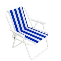 Nouvelle chaise de camping robuste, pliable et portable, design personnalisé, couleur réglable, avec pieds en métal complets pour l'extérieur