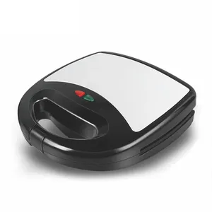 Electrodomésticos de cocina, 2 rebanadas, tamaño <span class=keywords><strong>grande</strong></span> y profundo, barato, 2 rebanadas, placa fija, <span class=keywords><strong>tostadora</strong></span> de sándwich de acero inoxidable, sandwichera - Product Image 3