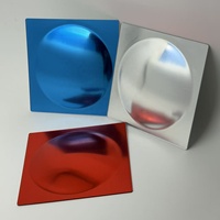 Miroir mural en acrylique convexe, panneau sensoriel décoratif pour les salles de classe et les meubles de salle de jeux pour enfants
