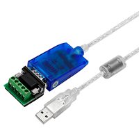 Cable Convertidor de USB a RS485 RS422, Cable Convertidor de 4,9 Pies con Chip FTDI Compatible con Sistema Win 10/8/7/XP/Vista/Mac