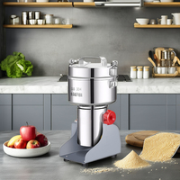 Machine à moudre le grain multifonctionnelle MJ 500G pour usage domestique, mini moulin à riz, maïs, noix, café, cacao, soja, cacahuètes, épices, poudre