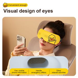 IREST y B.DUCK Masaje de amasado de presión de aire inalámbrico Masajeador de ojos eléctrico recargable con vibración de airbag inteligente - Product Image 4