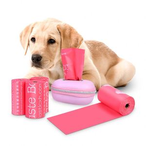 Bolsas Biodegradables y Ecológicas para Excremento de Perro con Diseño de Dibujos Animados, con Dispensador y Asas, Rollos de Fácil Apertura para Desechos de Mascotas - Product Image 6