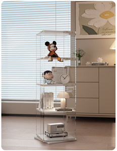 Estante de Almacenamiento de Libros de Acrílico Transparente Personalizado, Estante de Exhibición <span class=keywords><strong>para</strong></span> Cajas Sorpresa, Lego y Figuras de Acción - Product Image 4