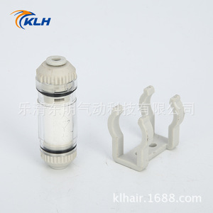 Klh <b>Vacuum</b> <b>Pump</b> Filter Zfc100 Series 1/4 In Air Inlet Pp Material Cylinder Type With Quick Connect - Product Image 1