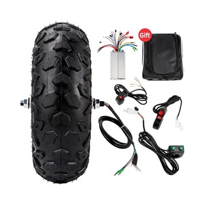 Kit moteur brushless 48V 500W pour chariot à main électrique à roue unique de 14,5 pouces, tout-terrain, basse vitesse - Product Image 3