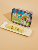 Crème glacée fruitée de luxe légère, sans gras trans, à base de lait pur, saveur chocolat, 600g, format familial