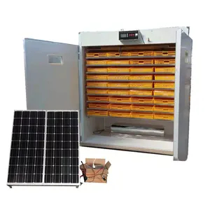 Volautomatische Solar Ei Incubators Broedeieren 3168 Eieren/Prix Couveuse 3000 Oeufs De Poule HJ-SI3168