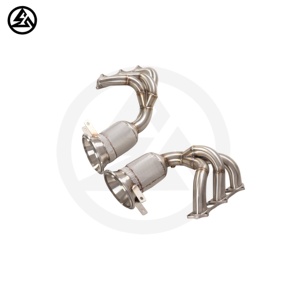 Csz xả SS304 thể thao mèo đa tạp tiêu đề cho Porsche 911 992 GT3/GT3 RS 4.0L tự động hiệu suất bộ phận điều chỉnh phụ kiện - Product Image 4