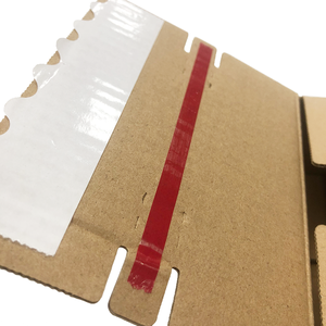 Boîte <span class=keywords><strong>de</strong></span> rangement robuste, emballage pliable, Carton ondulé, fermeture personnalisée, boîte postale à fermeture éclair - Product Image 4