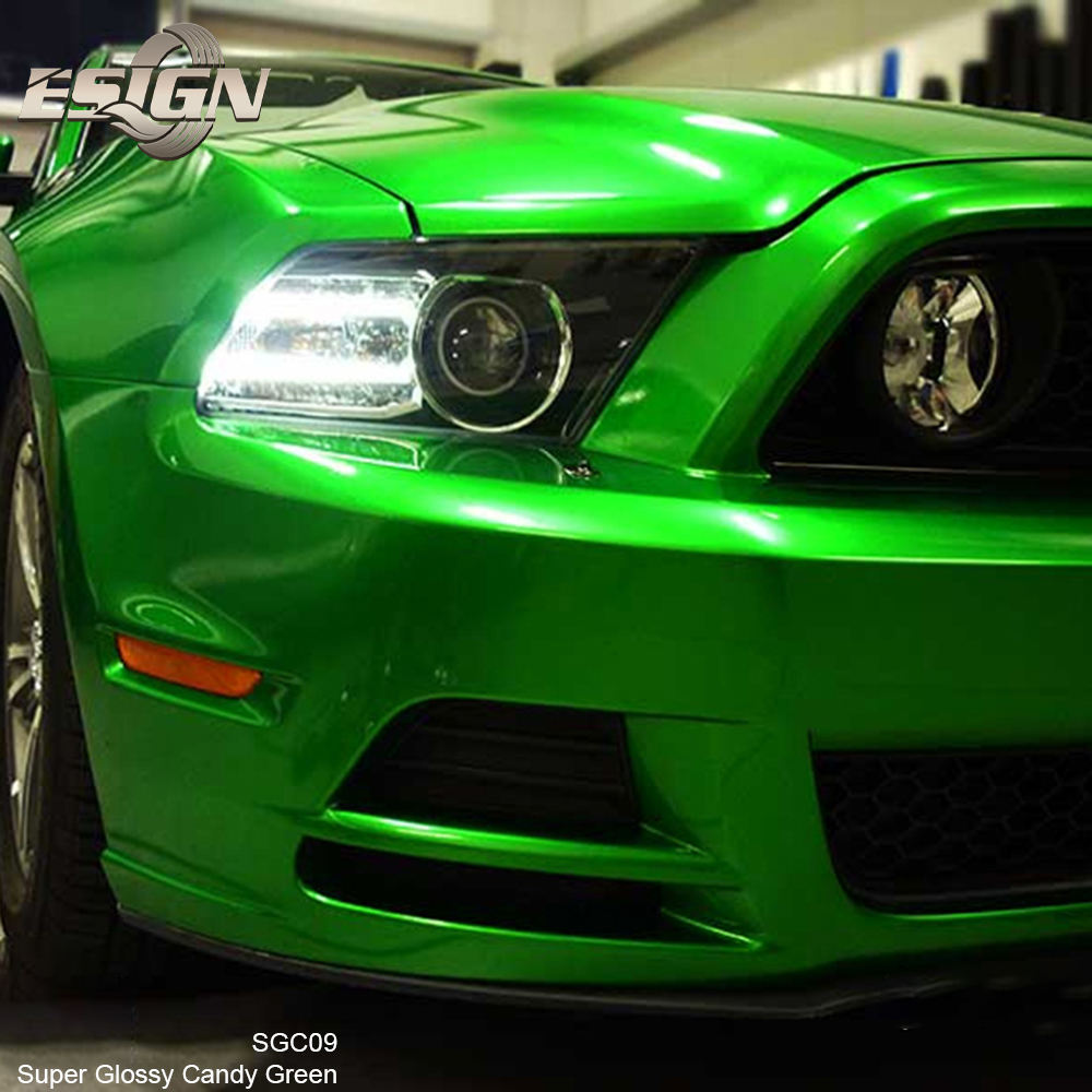 ฟิล์มสีเหลืองสีเขียวออโรร่า