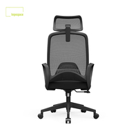 Chaise de bureau ergonomique robuste en maille, confortable, avec accoudoirs fixes, pour ordinateur, chaise de direction pour bureau, Silla De Oficina