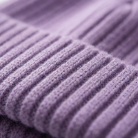Bonnet d'hiver chaud personnalisé de couleur unie pour l'extérieur, avec logo personnalisé, pour femmes et hommes, style pêcheur classique, bonnet tricoté à revers pour le ski et les activités de plein air