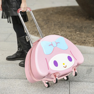 Botu 20 pouces ABS + PC valise à roulettes pour filles enfants <span class=keywords><strong>avion</strong></span> cabine bagages de voyage avec dessin animé mélodie Mini valise sac - Product Image 1