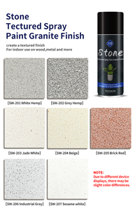Sơn xịt ngoại thất không mùi, hiệu ứng vân đá tự nhiên với lớp phủ nhân tạo dạng đá thô, dùng được cho sơn nhựa, sơn thuyền - Product Image 6
