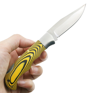 Couteau pliant tactique EDC de haute qualité en gros, couteau de survie premium avec manche en Micarta, meilleur cadeau pour les amateurs de plein air - Product Image 4