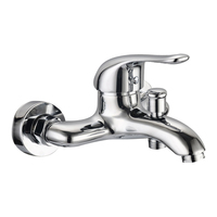 Robinet de douche thermostatique sur pied pour hôtel, avec barre coulissante et jet de pluie doux, pour baignoire et douche