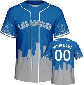 Jerseys de Ciudad de béisbol con bloques de colores personalizados, camisetas para fans, regalos, hombres, jóvenes, mujeres, estampado, cosido, nombre y número personalizados, S-7XL - Product Image 6