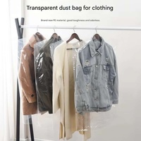 Housse de costume imperméable et anti-poussière, housse de costume anti-poussière et anti-plis, housse de costume de mariage suspendue, housse de vêtement