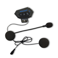 Vente en gros casque de moto ABS rétro vintage certifié DOT avec casques de moto bluet-ooth intégrés