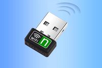 LAIKETAI 150Mbps USB Wireless Adapter 150M MT7601 802.11n untuk PC Eksternal Desktop Kompatibel dengan Kali Linux ABS